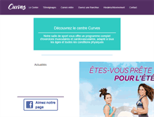 Tablet Screenshot of curves-bruxelles.com